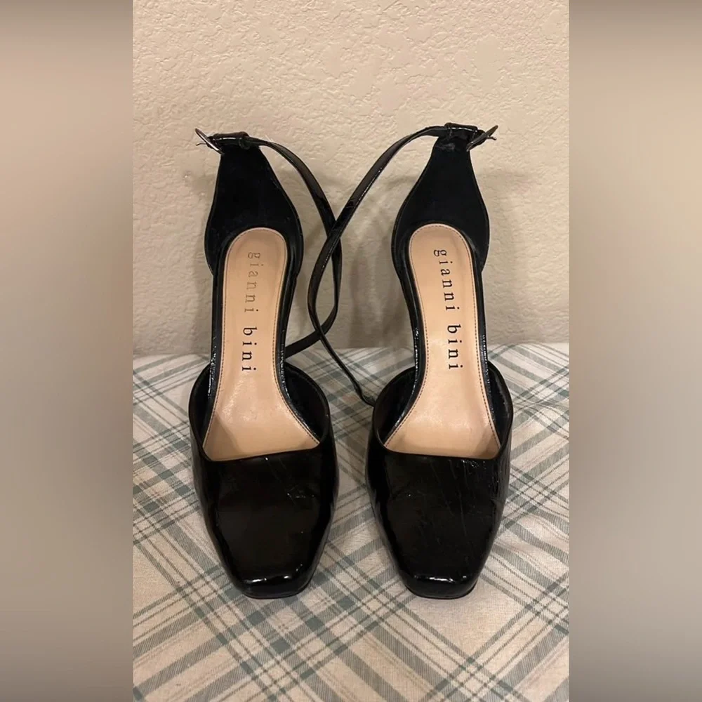 Gianni bini black size 5.5 heels - Picture 2 of 5